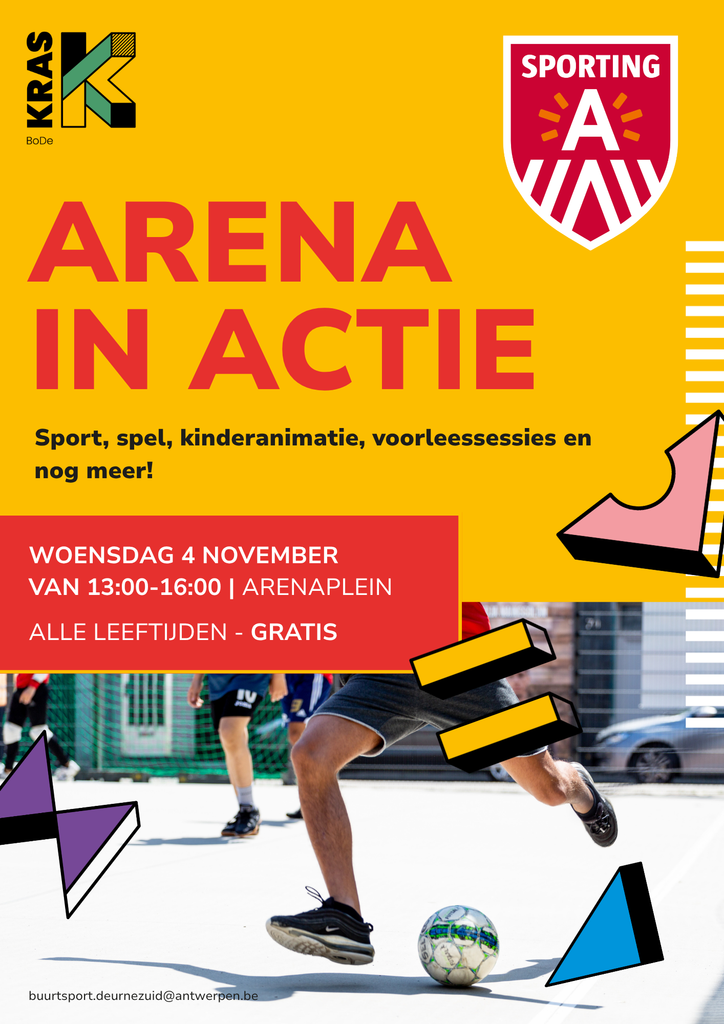 Arena in actie