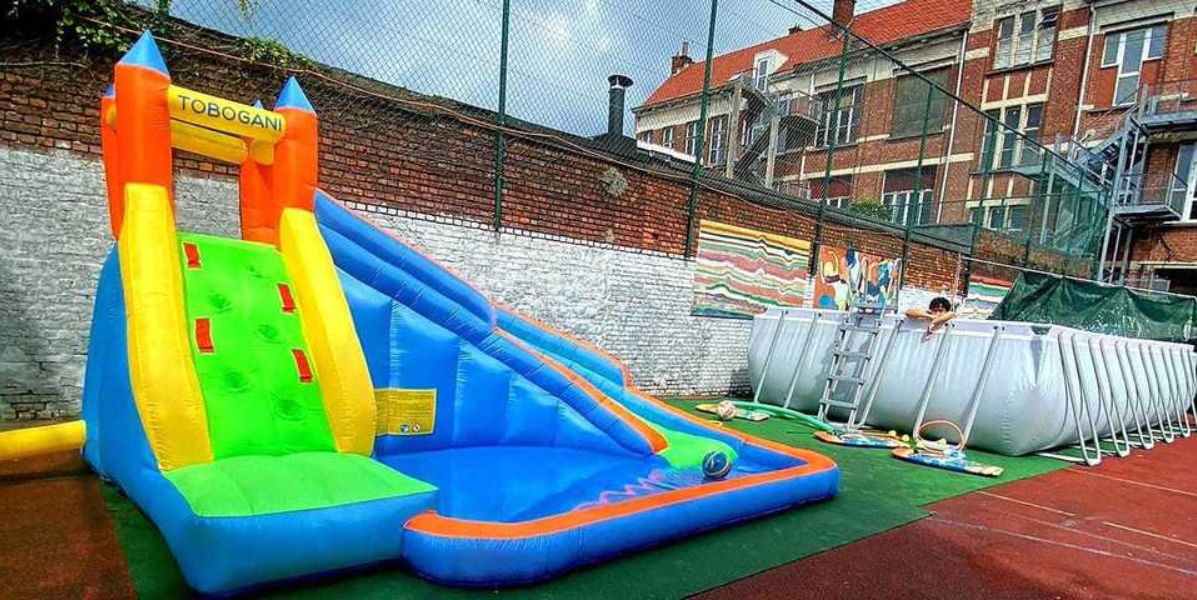 Deze zomer opent Kras Sport een heus openluchtzwembad in Borgerhout!