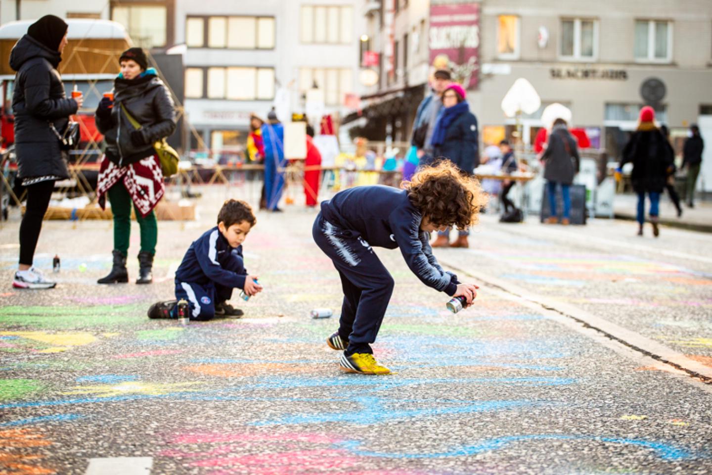 Kras Dam opent een pop-up park