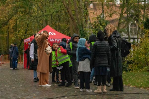 Kras Zuid griezelt tijdens halloweentocht