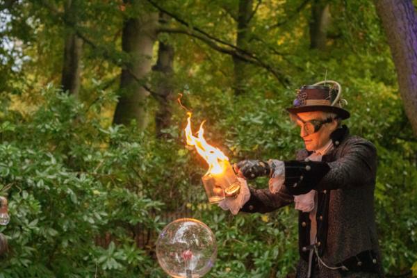 Kras Zuid griezelt tijdens halloweentocht