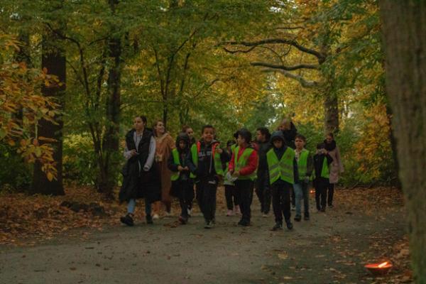 Kras Zuid griezelt tijdens halloweentocht