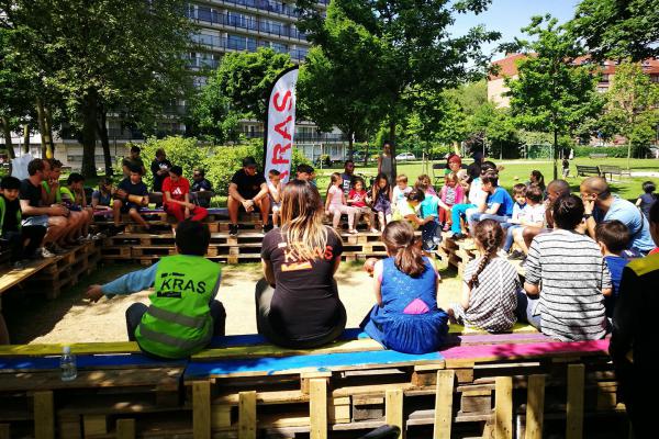 Kras Berchem bouwt eigen pannaveld